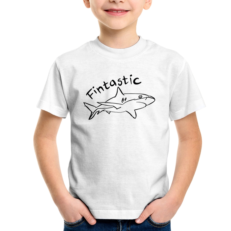 Camiseta Infantil Fintastic