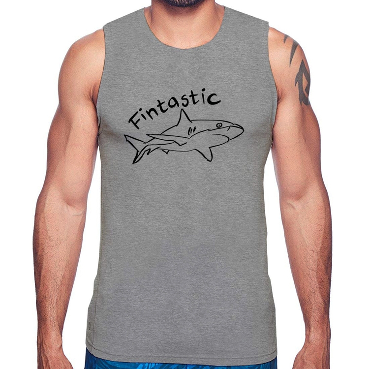 Regata Fintastic - Cinza