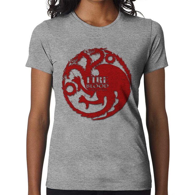 Baby Look Fire and Blood Targaryen - Cinza