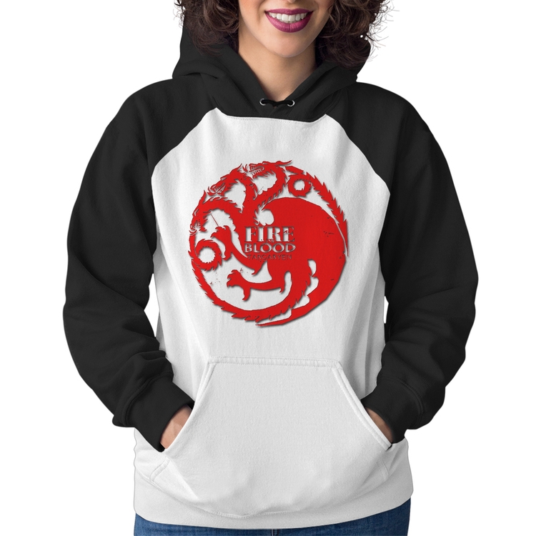 Moletom Feminino Fire and Blood Targaryen