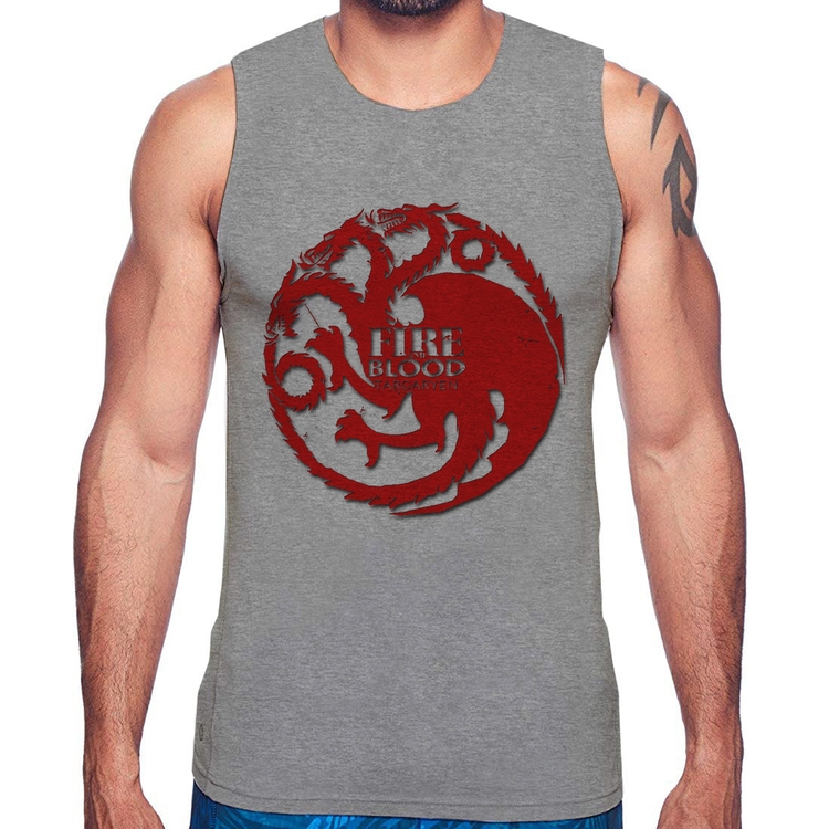 Regata Fire and Blood Targaryen - Cinza