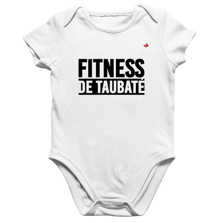 Body Bebê Algodão Fitness de Taubaté - Branco