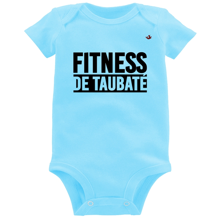 Body Bebê Fitness de Taubaté - Azul Bebê
