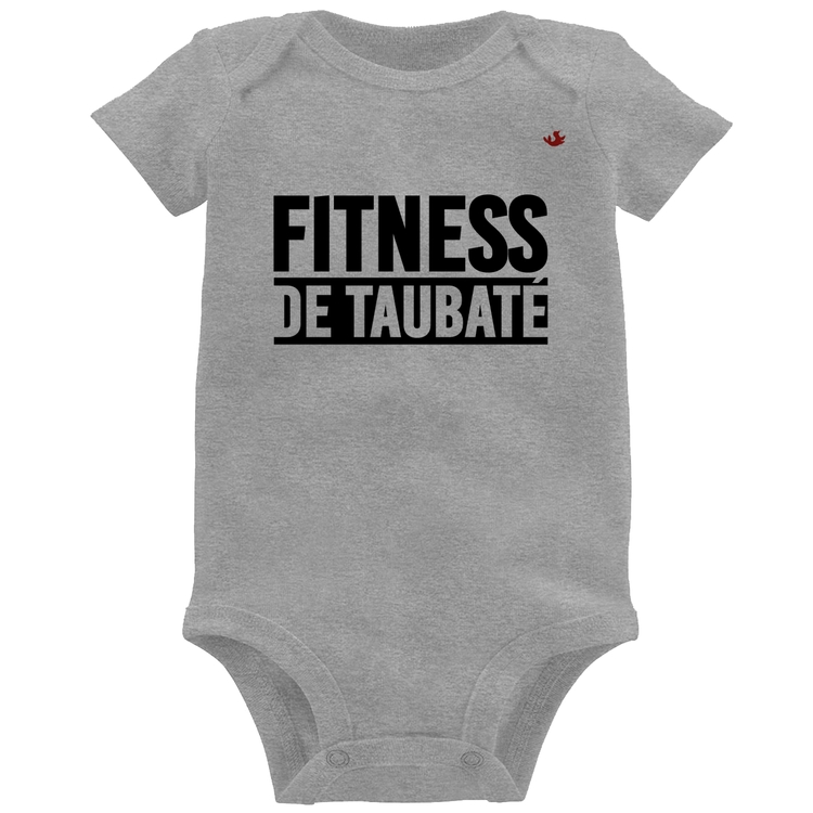 Body Bebê Fitness de Taubaté - Cinza