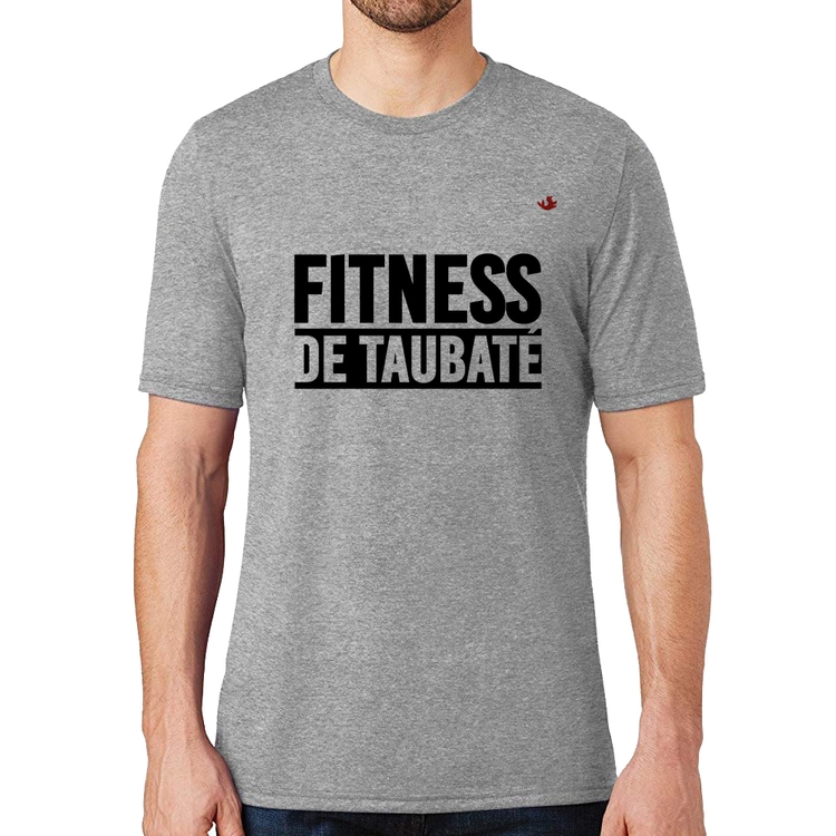 Camiseta Fitness de Taubaté - Cinza