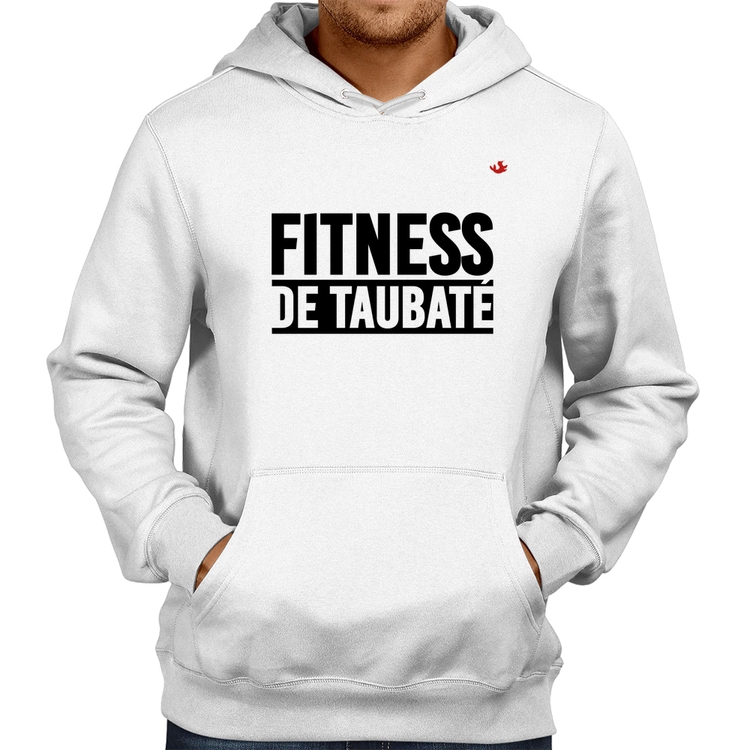 Moletom Fitness de Taubaté - Branco