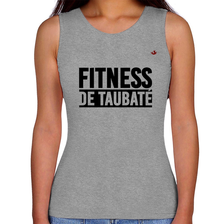 Regata Feminina Fitness de Taubaté - Cinza