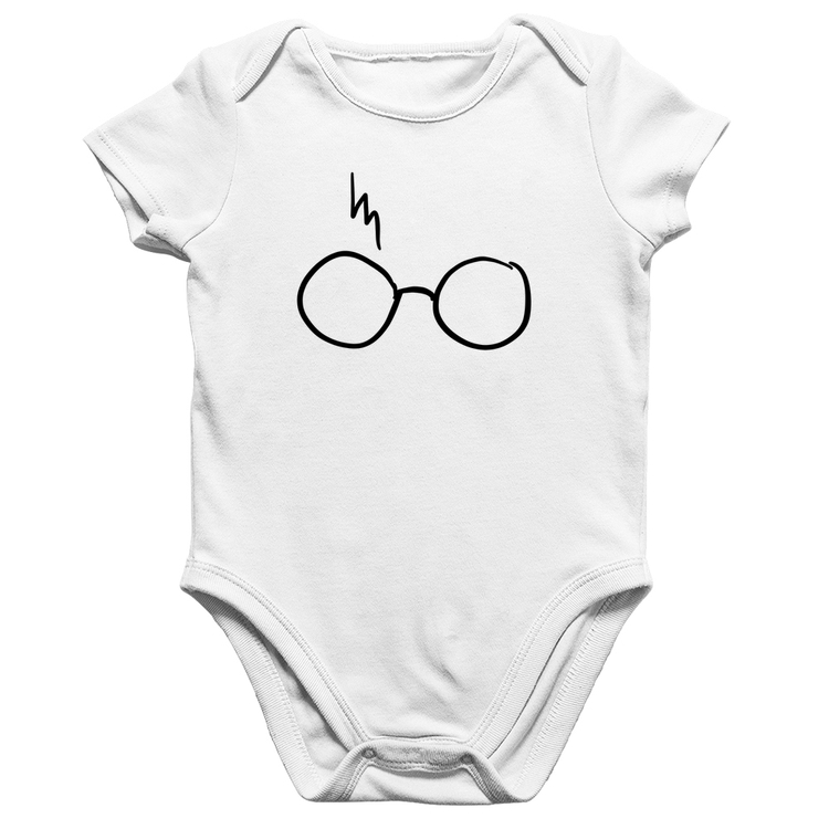 Body Bebê Algodão Flash Sunglasses - Branco