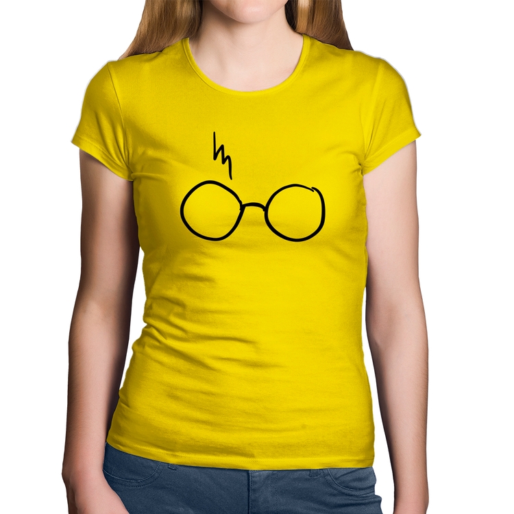 Baby Look Algodão Flash Sunglasses - Amarela