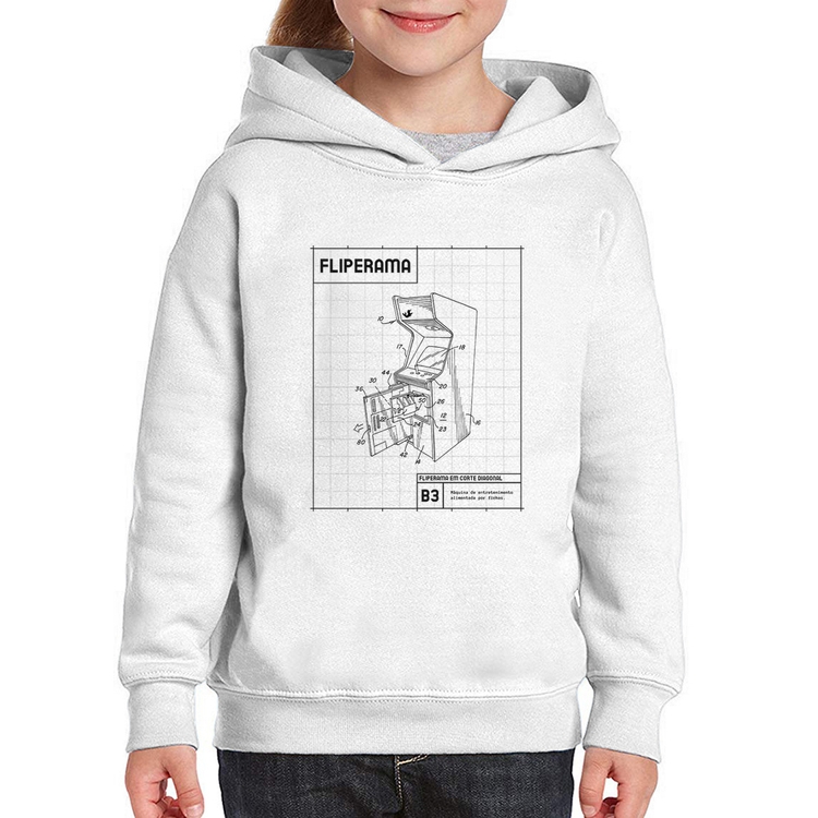 Moletom Infantil Fliperama