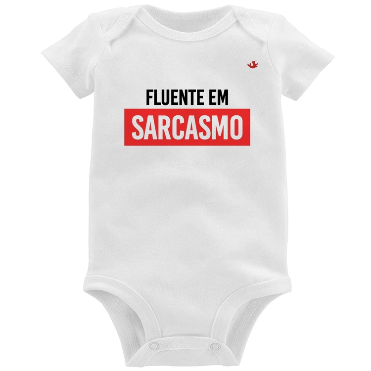 Body Bebê Fluente em sarcasmo