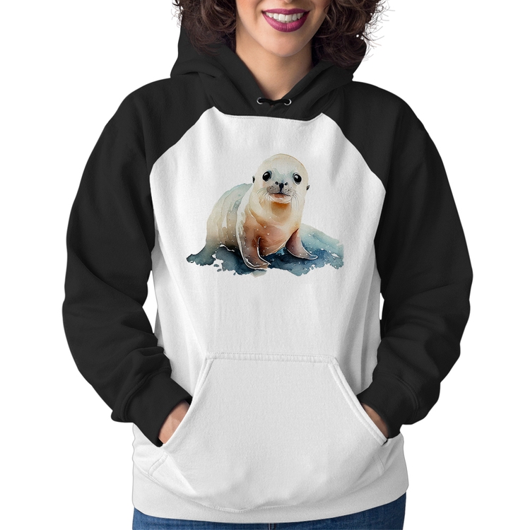 Moletom Feminino Foca Bebê