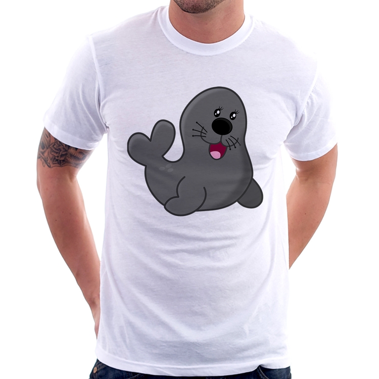 Camiseta Foca Feliz