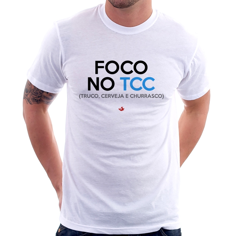 Camiseta Foco no TCC (Truco, Cerveja e Churrasco)