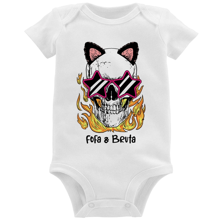 Body Bebê Fofa & Bruta