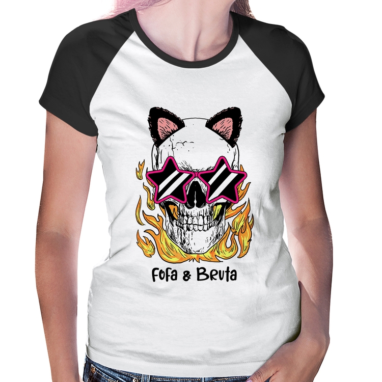 Baby Look Raglan Fofa & Bruta