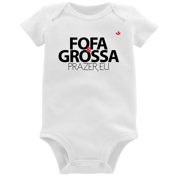 Body Bebê Fofa e grossa