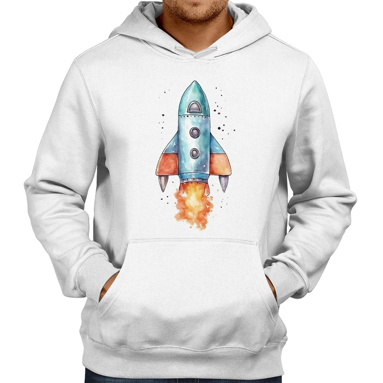 Moletom Foguete - Branco