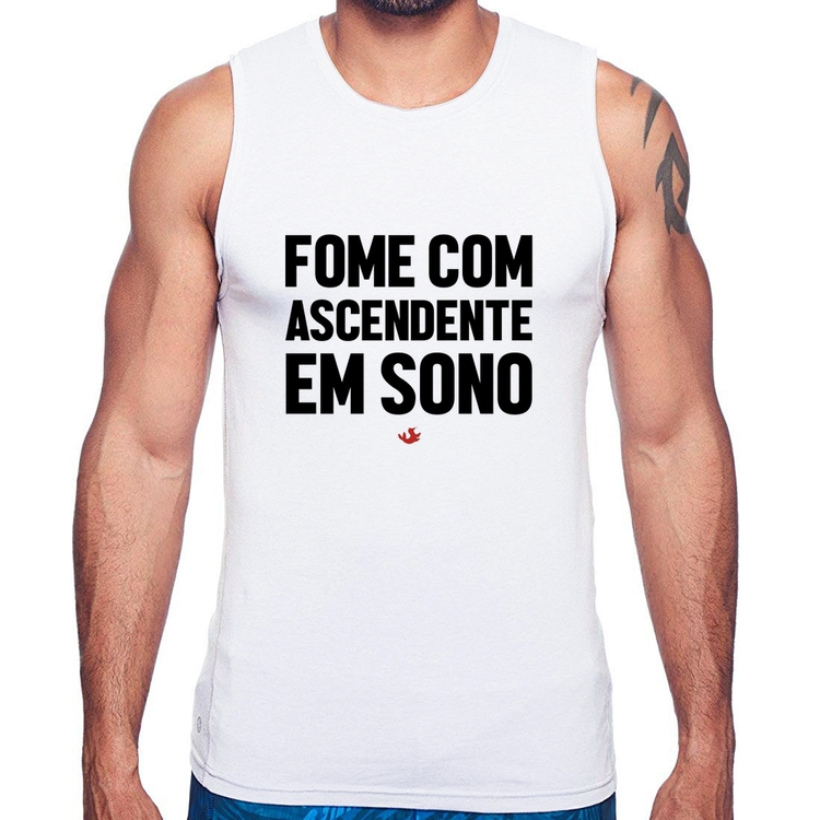 Regata Fome com ascendente em sono