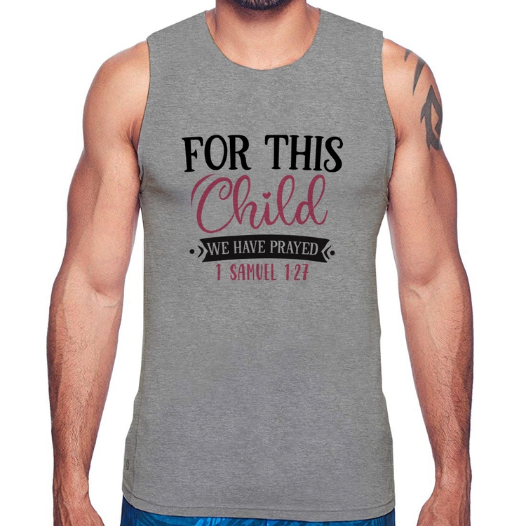 Regata For This Child We Have Prayed - Cinza