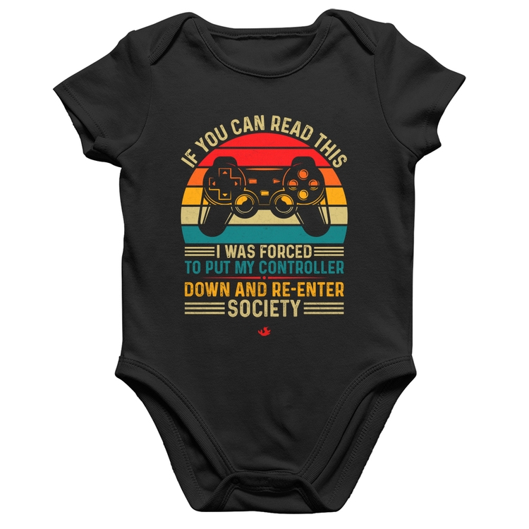 Body Bebê Algodão Forced to reenter society
