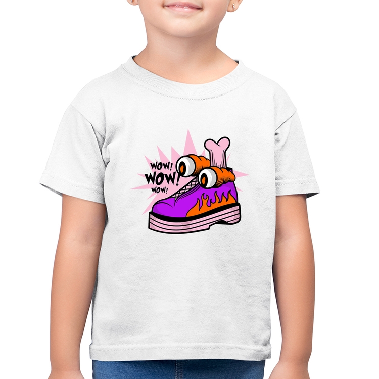 Camiseta Algodão Infantil Forever Cool - Branca