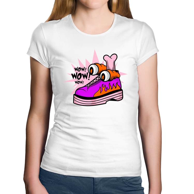 Baby Look Algodão Forever Cool - Branca