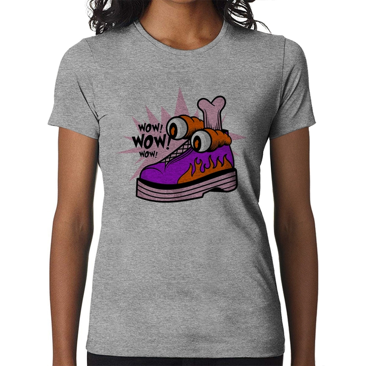 Baby Look Forever Cool - Cinza