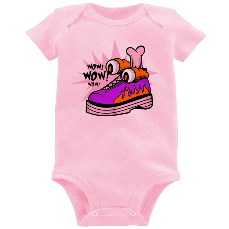 Body Bebê Forever Cool - Rosa Bebê