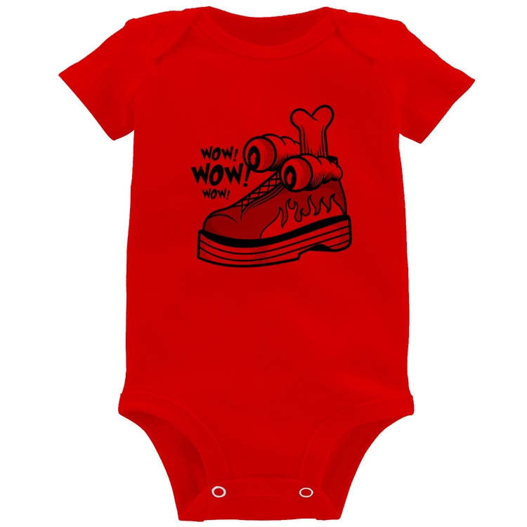 Body Bebê Forever Cool - Vermelho