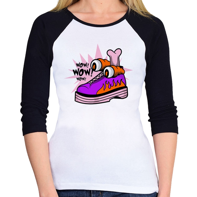 Baby Look Raglan Forever Cool Manga 3/4