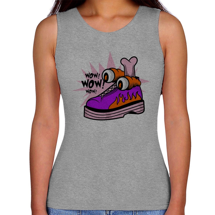 Regata Feminina Forever Cool - Cinza