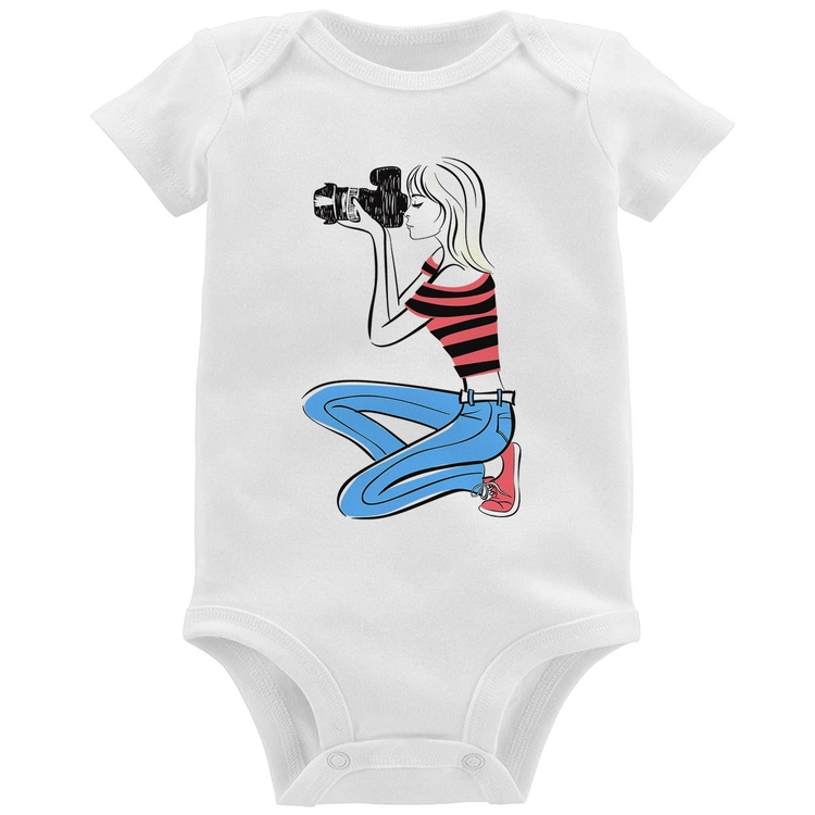 Body Bebê Fotógrafa Art