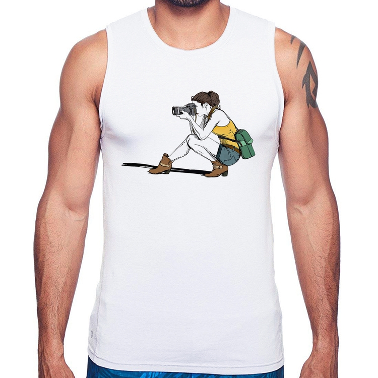 Regata Fotógrafa Desenho