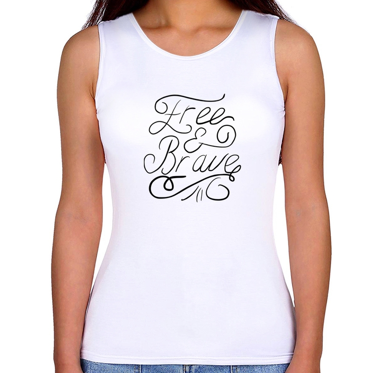 Regata Feminina Free and Brave