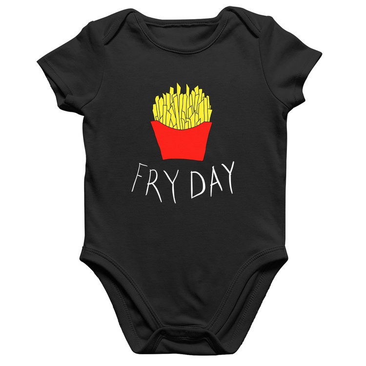Body Bebê Algodão Fry Day