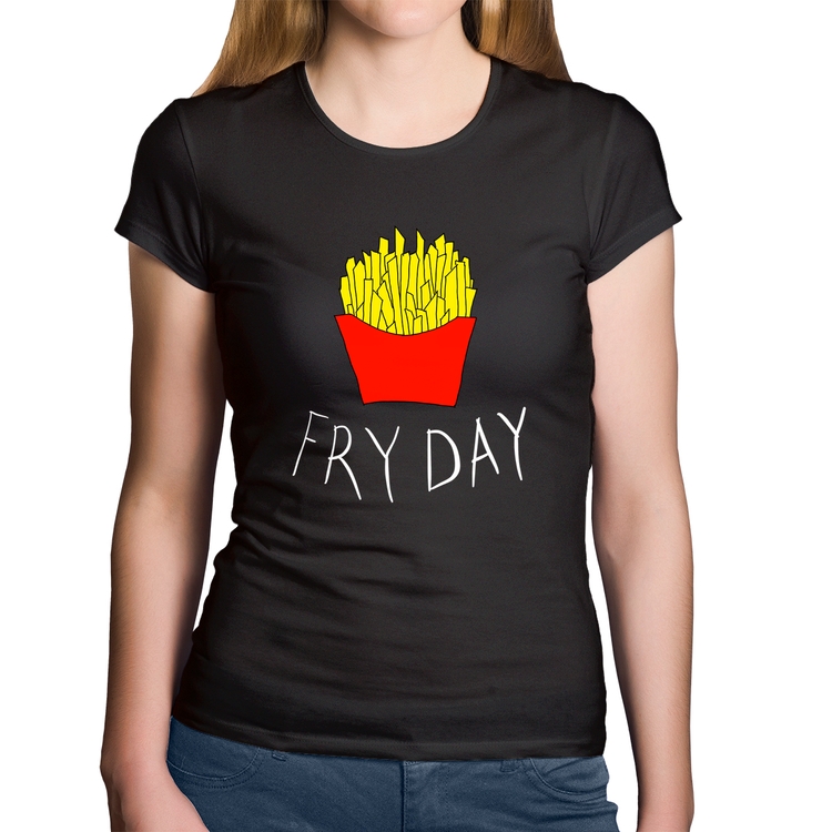 Baby Look Algodão Fry Day