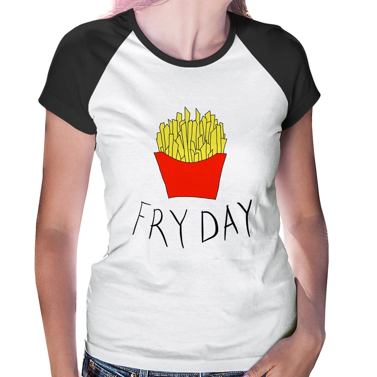 Baby Look Raglan Fry Day