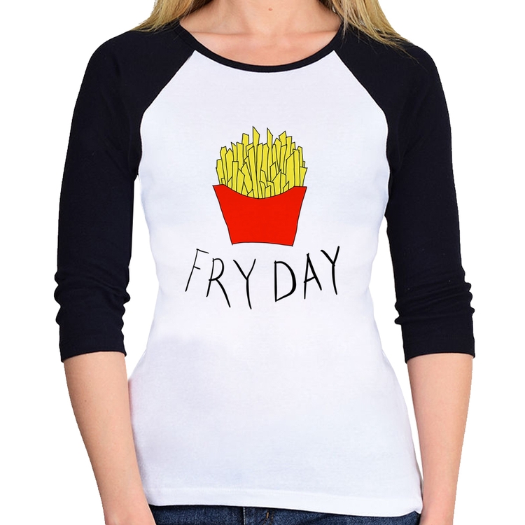 Baby Look Raglan Fry Day Manga 3/4
