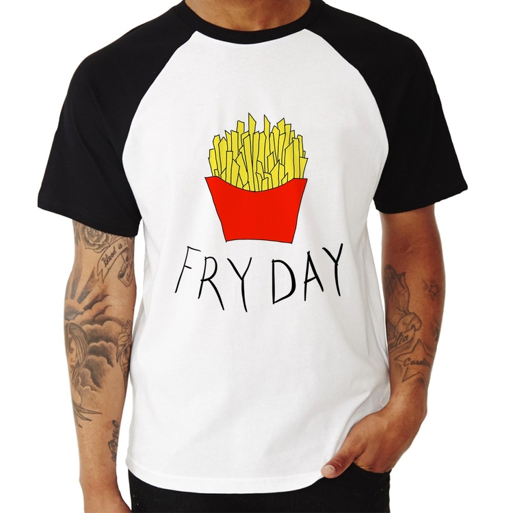 Camiseta Raglan Fry Day