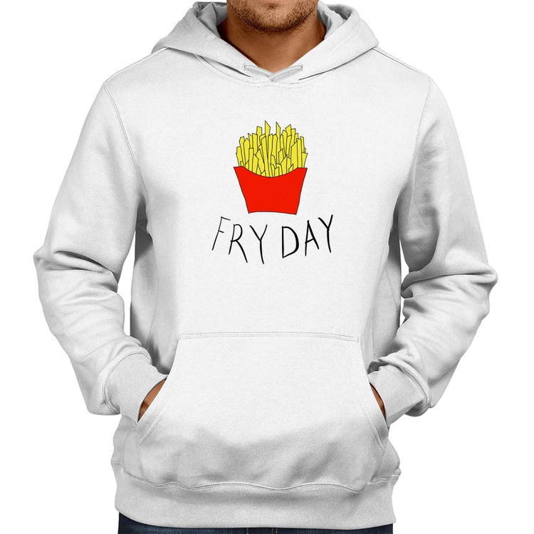 Moletom Fry Day - Branco