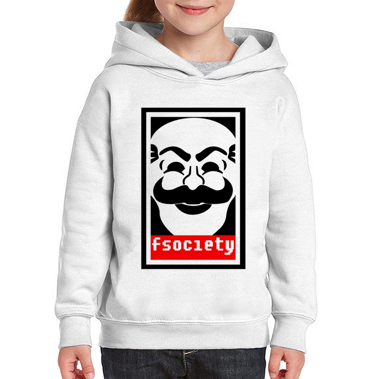 Moletom Infantil Fsociety