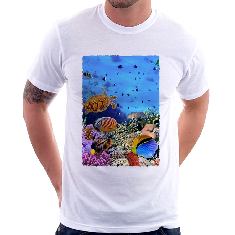 Camiseta Fundo do Mar