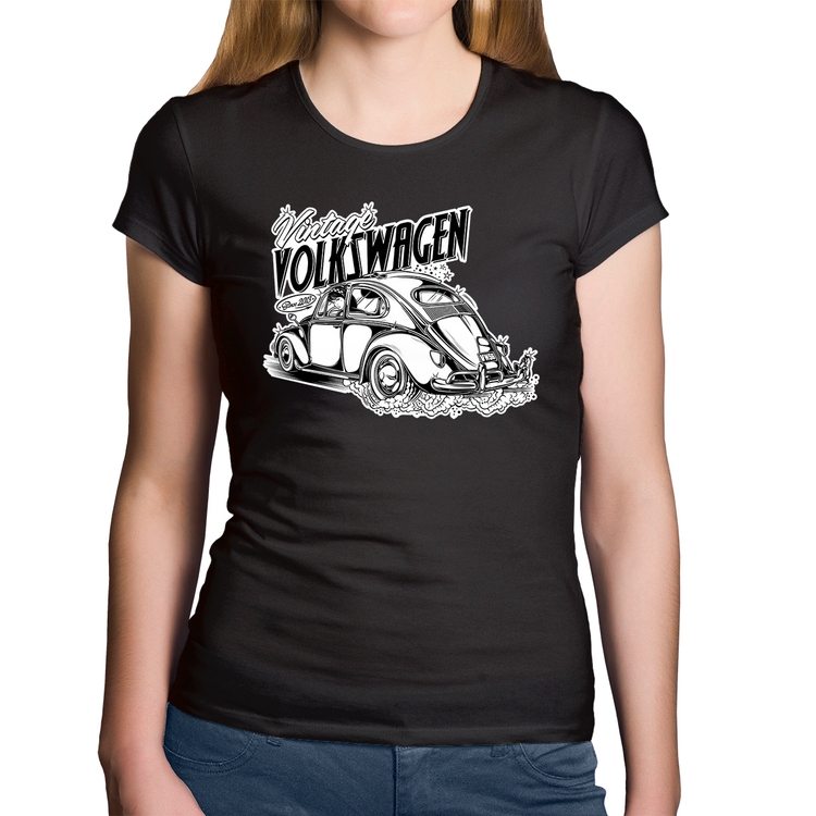 Baby Look Algodão Fusca