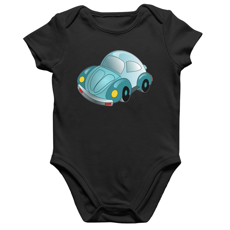Body Bebê Algodão Fusca Besouro