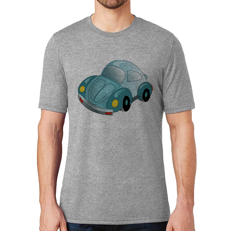 Camiseta Fusca Besouro - Cinza