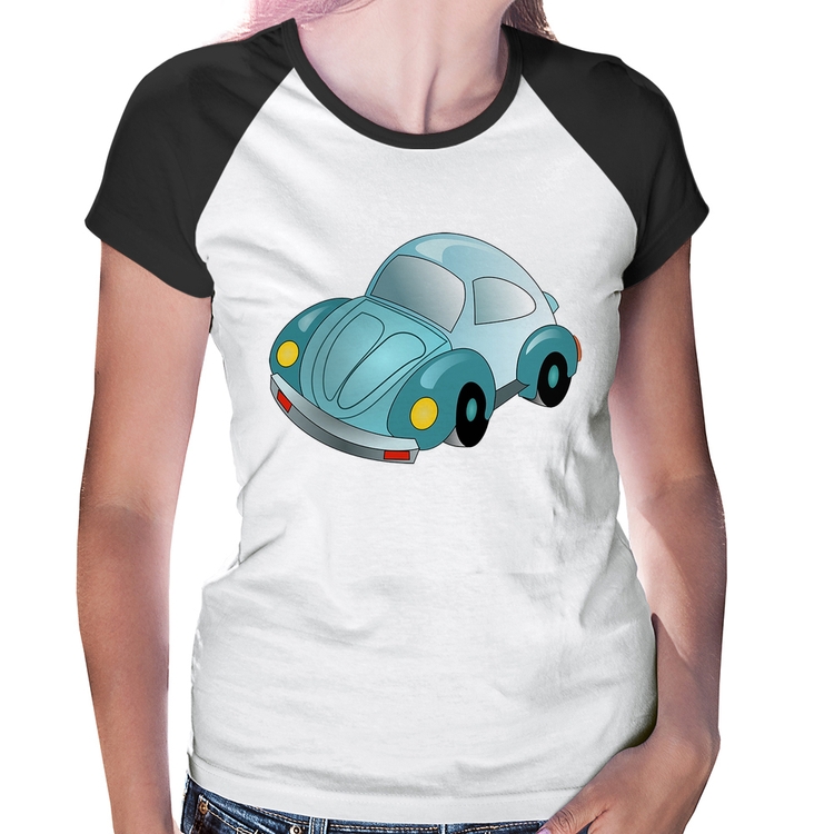 Baby Look Raglan Fusca Besouro