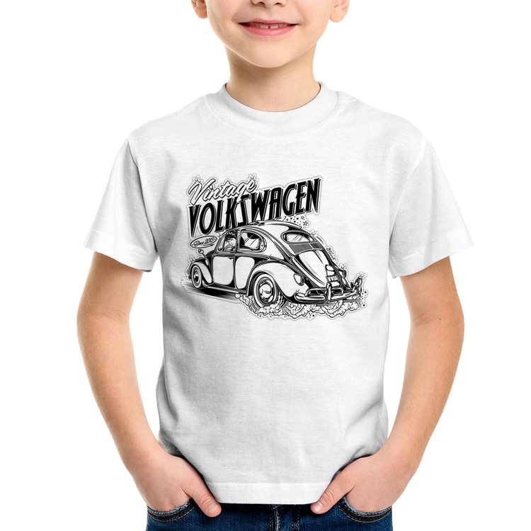 Camiseta Infantil Fusca