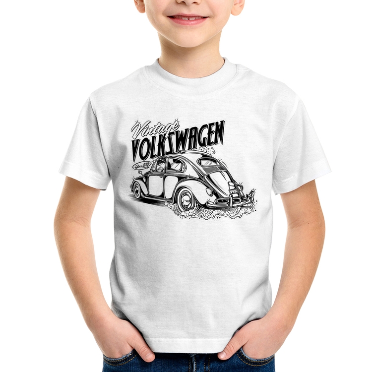 Camiseta Infantil Fusca