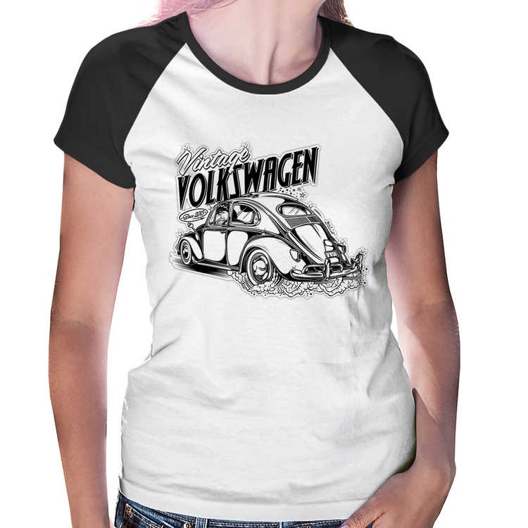 Baby Look Raglan Fusca